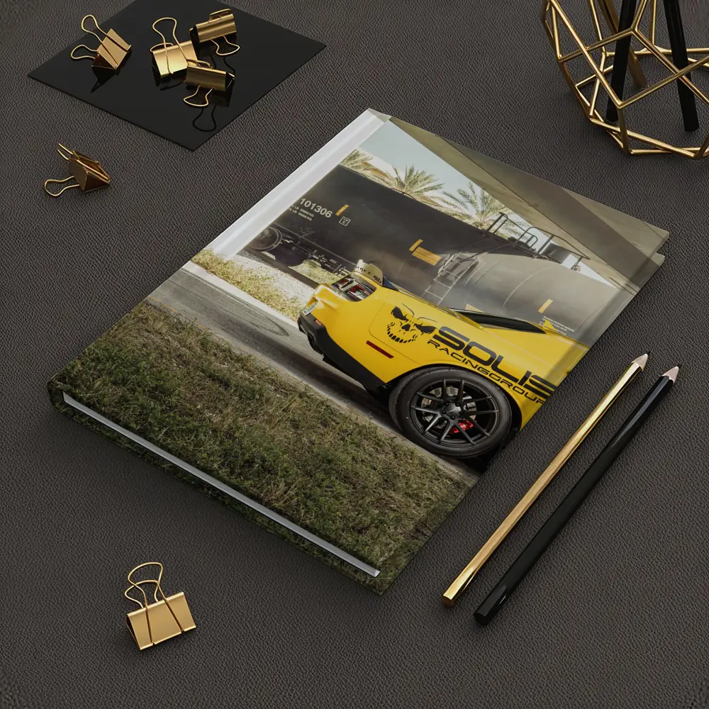 Yellow Ford Mustang Solis Racing Group Street – Notebooks