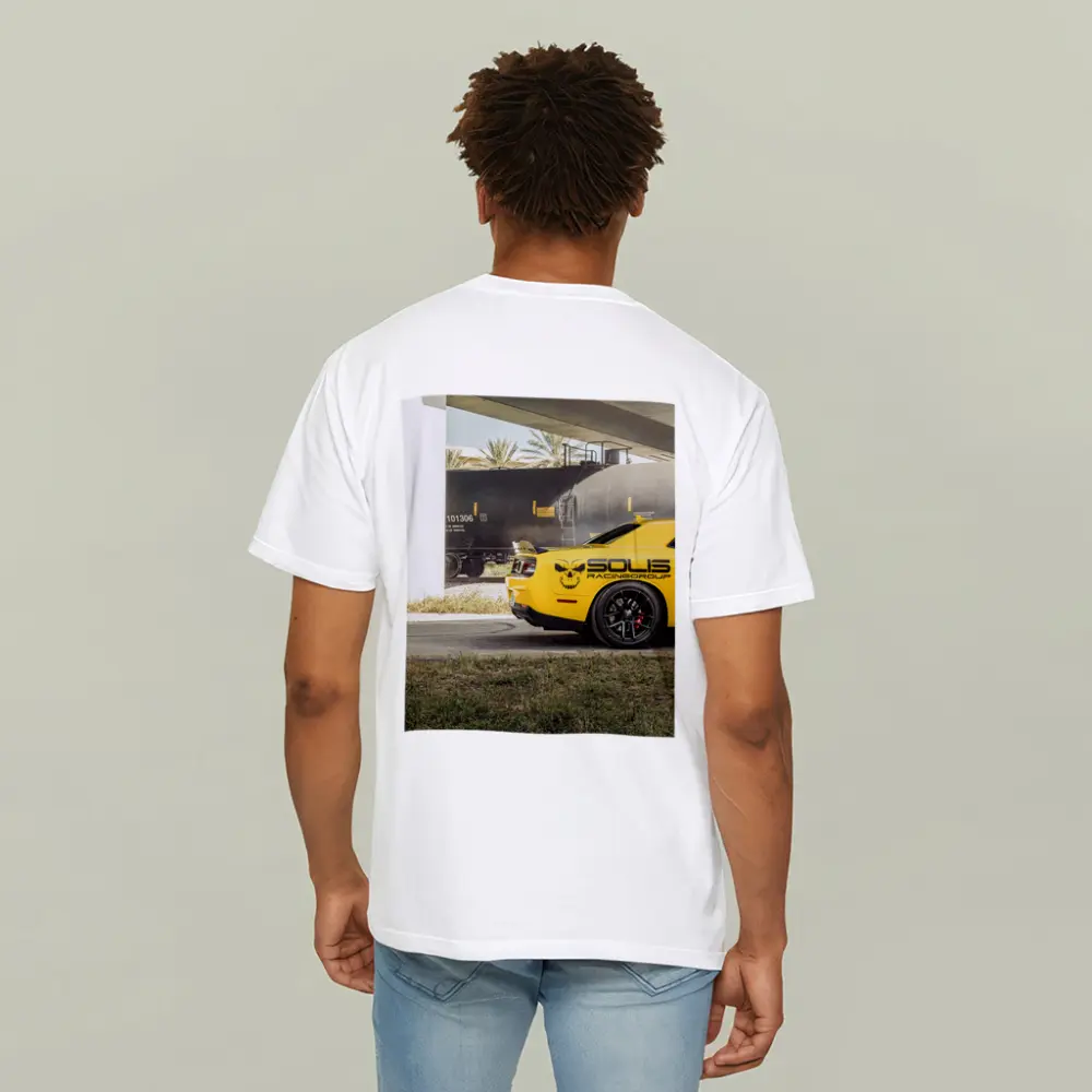 Yellow Ford Mustang Solis Racing Group Street – T-Shirts