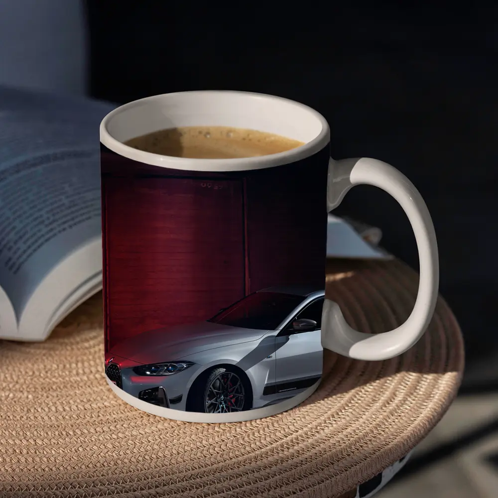 BMW Four Series Coupe Red Underground Parking – Mugs