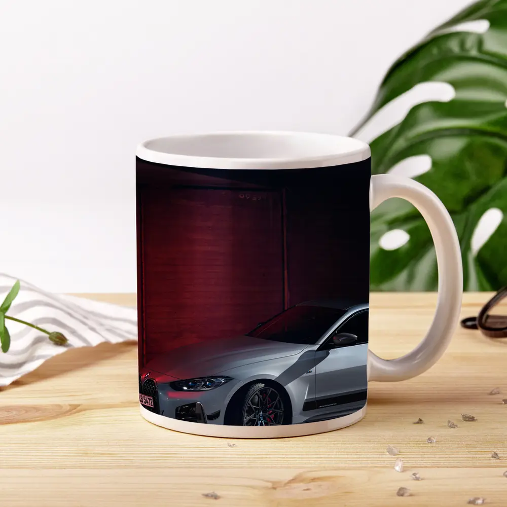BMW Four Series Coupe Red Underground Parking – Mugs