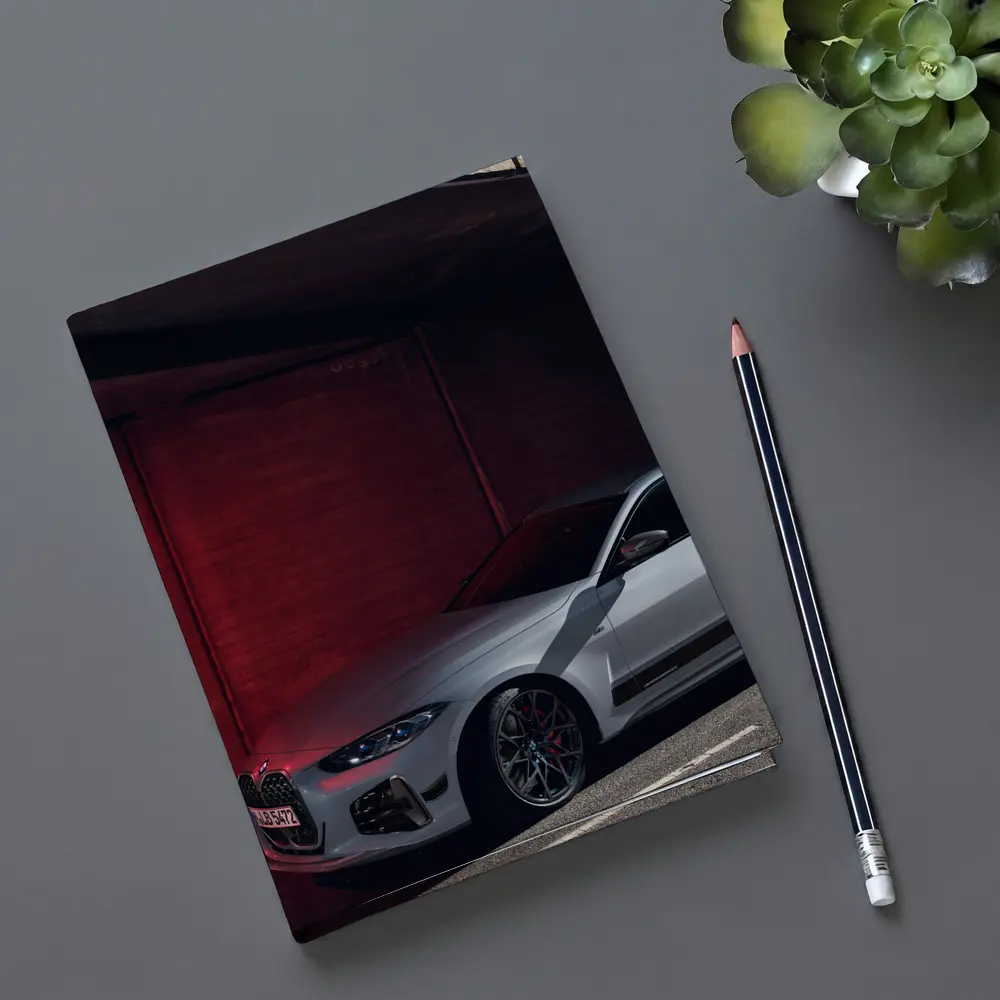 BMW Four Series Coupe Red Underground Parking – Notebooks