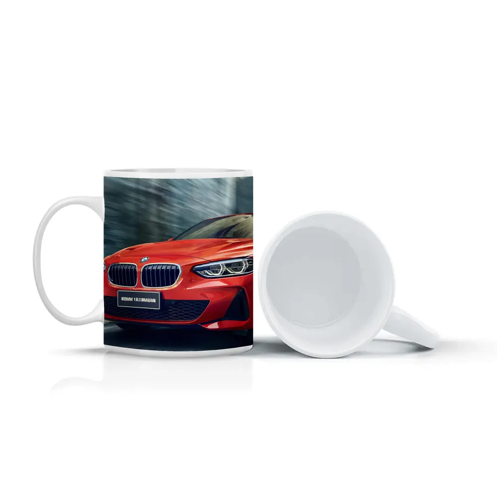 BMW 1 Series Red Sport Motion Blur – Mugs
