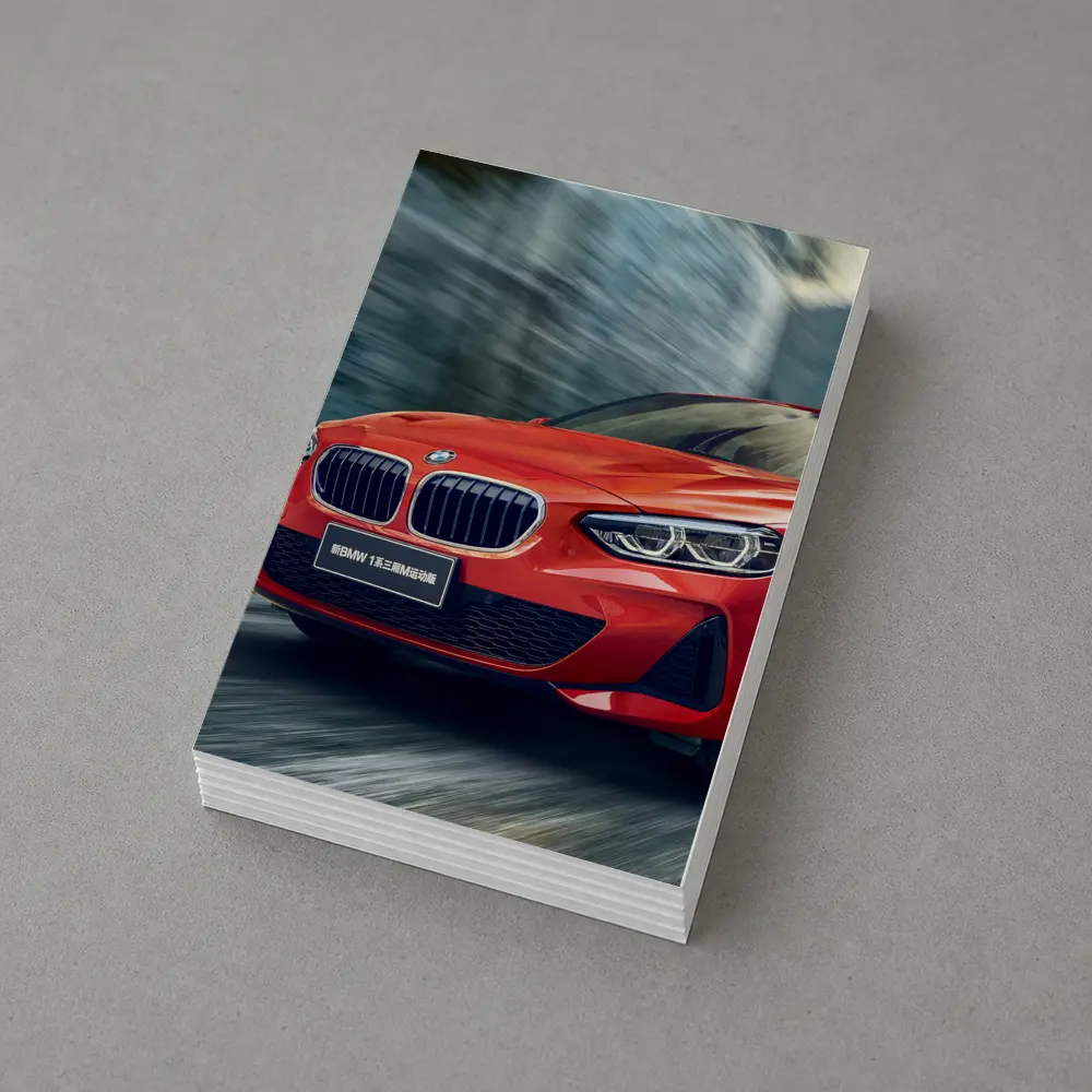 BMW 1 Series Red Sport Motion Blur – Postcards