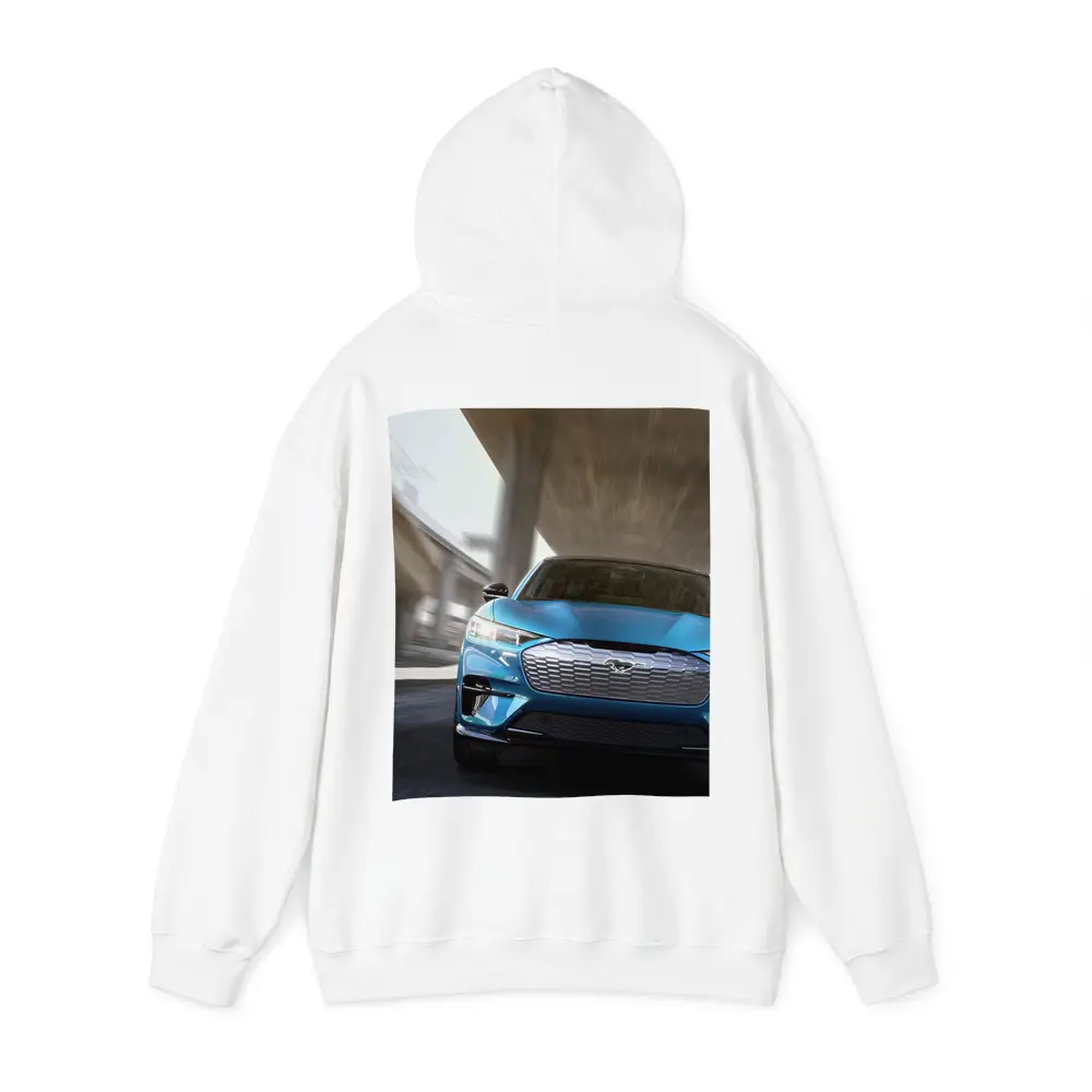 Ford Mustang Mach E Blue Urban Drive – Hoodies