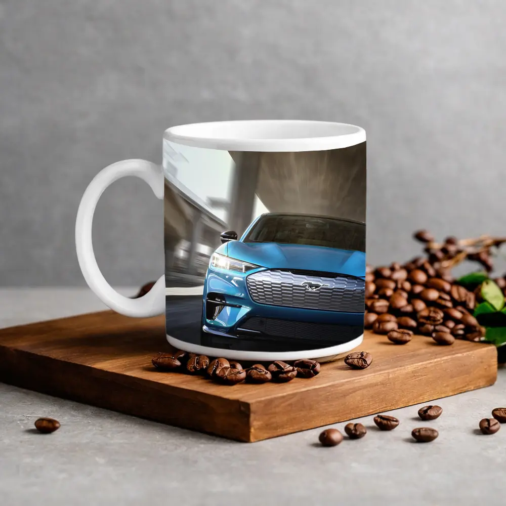 Ford Mustang Mach E Blue Urban Drive – Mugs