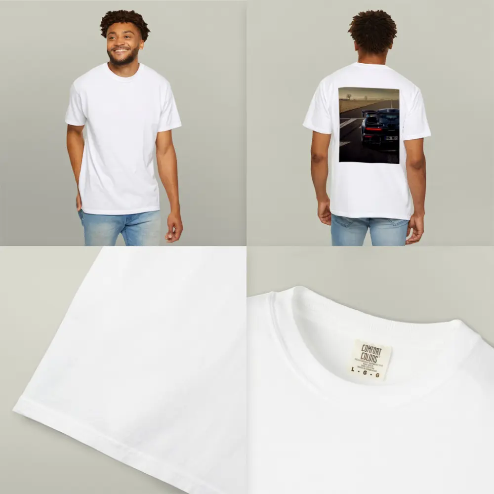 McLaren Senna Rear View on Track – T-Shirts