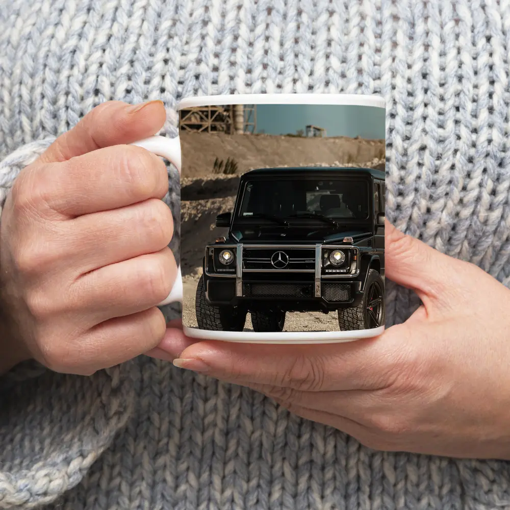 Mercedes G Class Black Off Road Quarry – Mugs