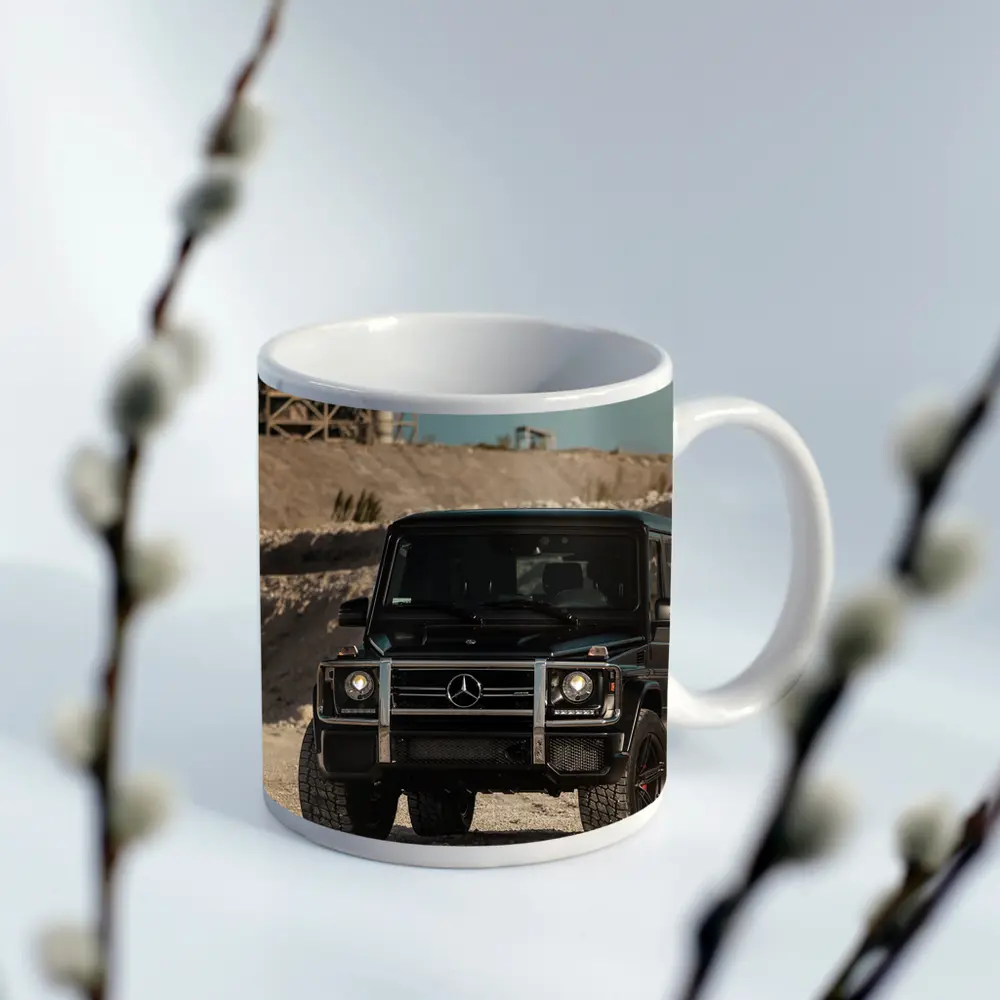 Mercedes G Class Black Off Road Quarry – Mugs