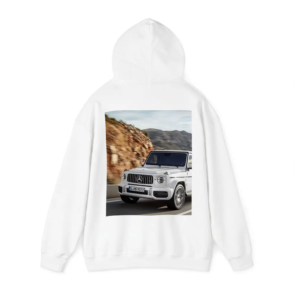 Mercedes AMG G Class White Mountain Road – Hoodies