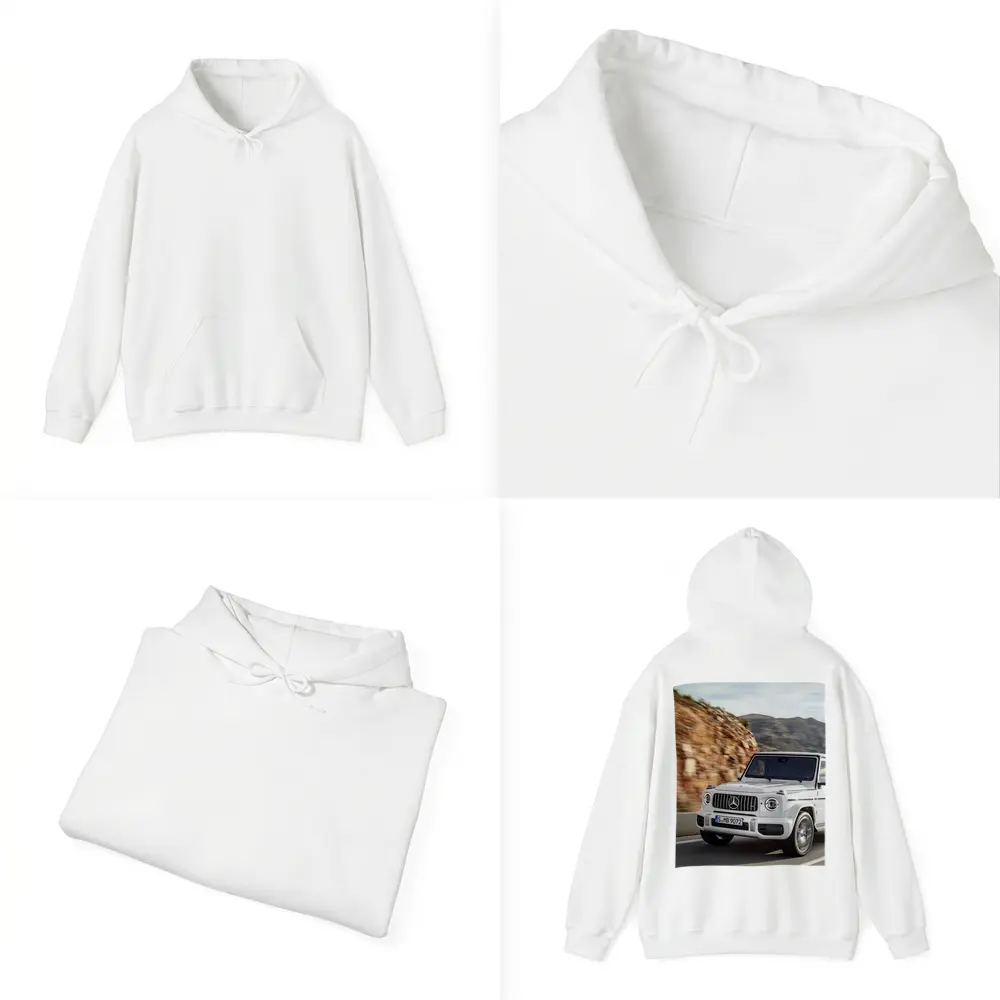 Mercedes AMG G Class White Mountain Road – Hoodies