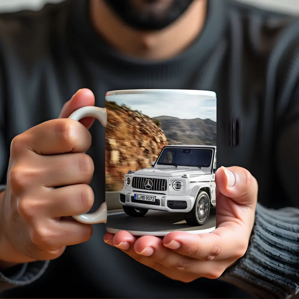 Mercedes AMG G Class White Mountain Road – Mugs