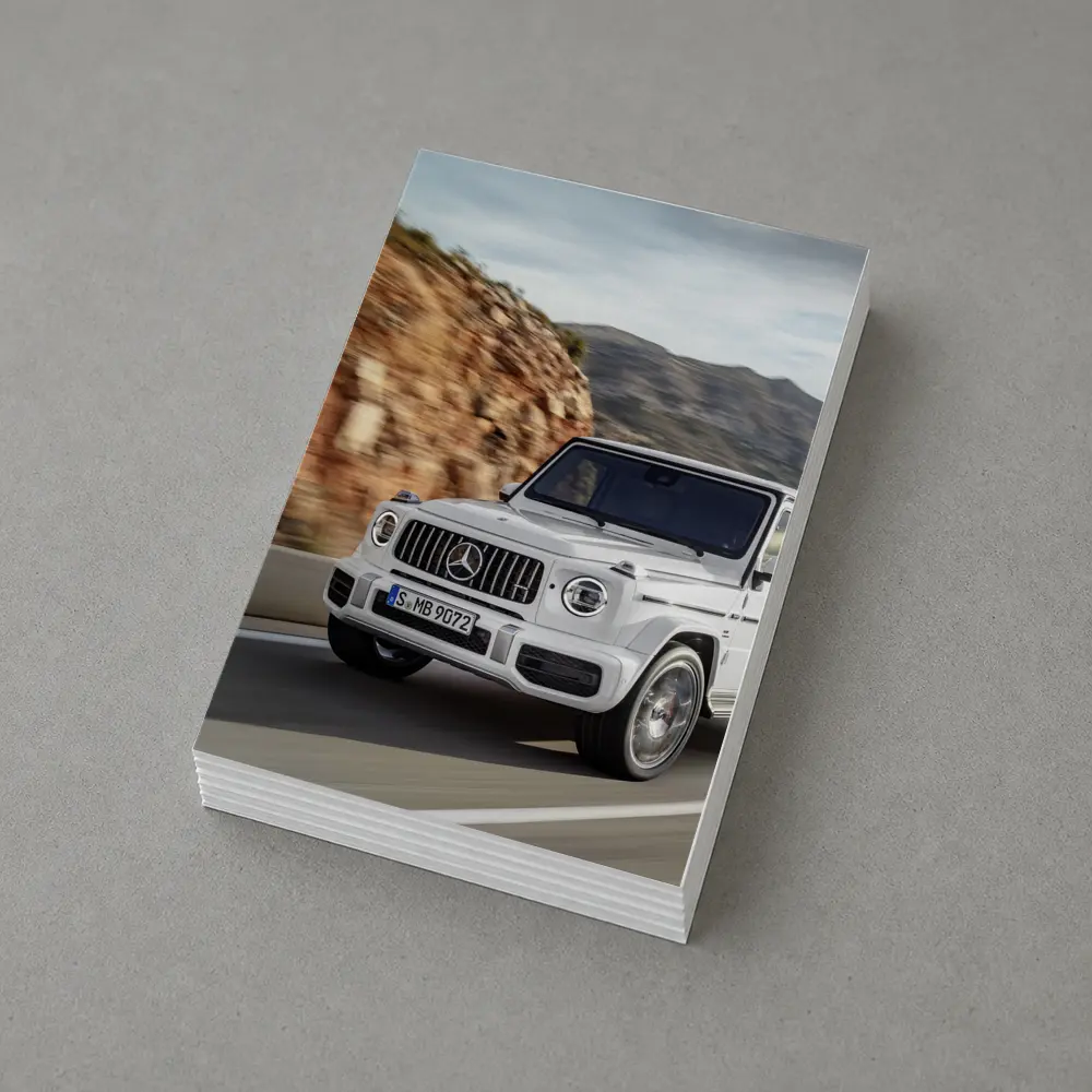 Mercedes AMG G Class White Mountain Road – Postcards