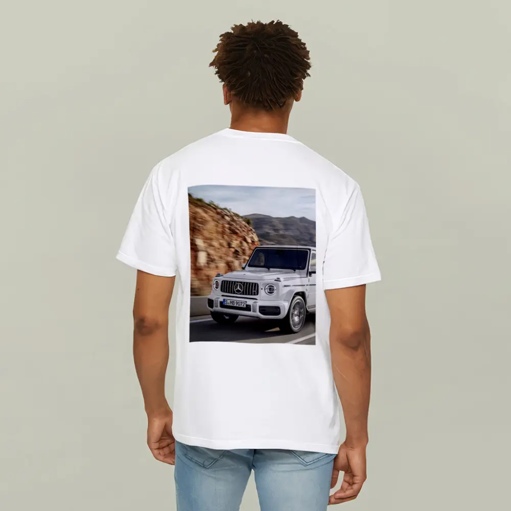 Mercedes AMG G Class White Mountain Road – T-Shirts
