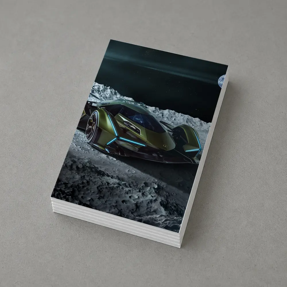Lamborghini Lambo V12 Vision Gran Turismo Moon – Postcards