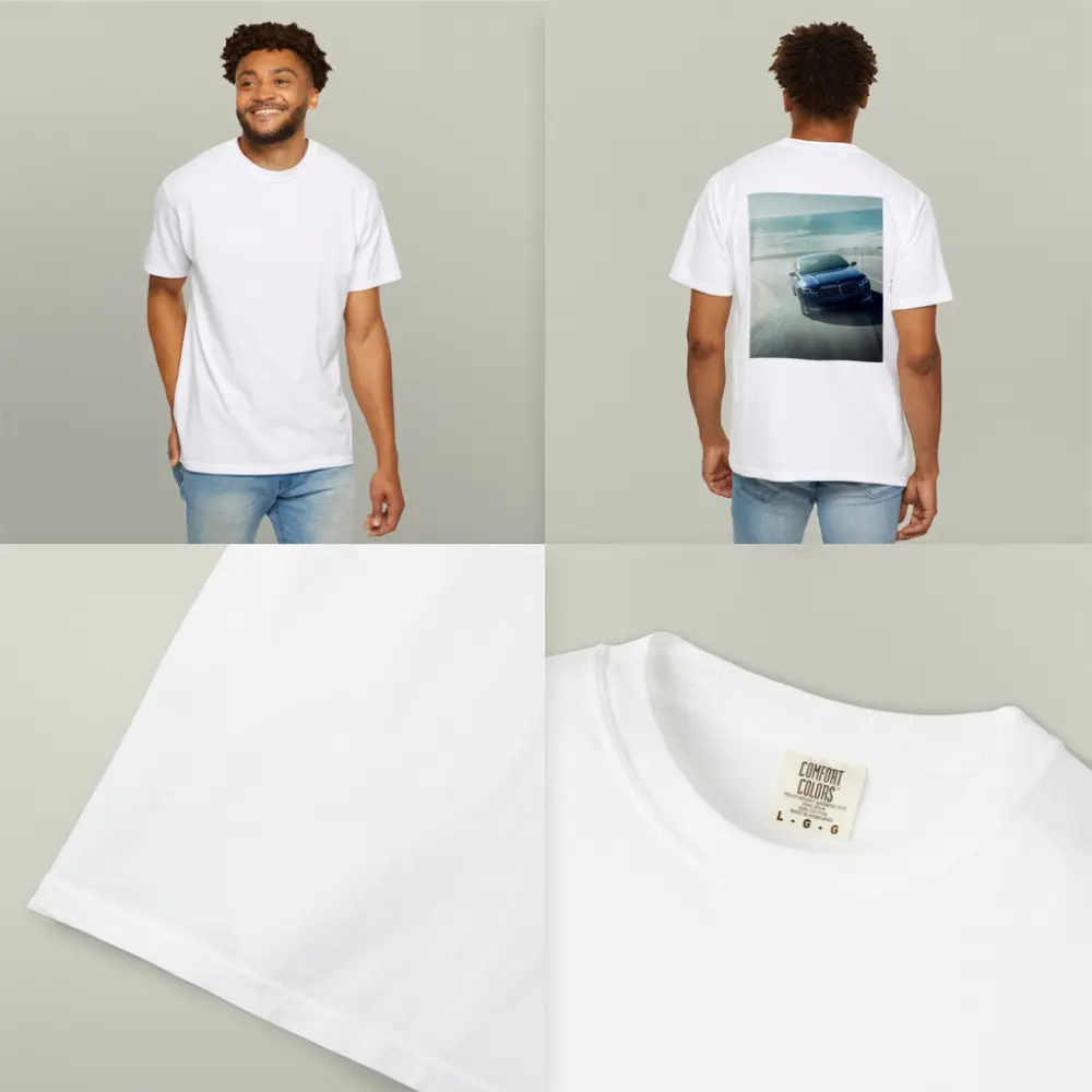 BMW Seven Series Blue Coastal Road Drive – T-Shirts