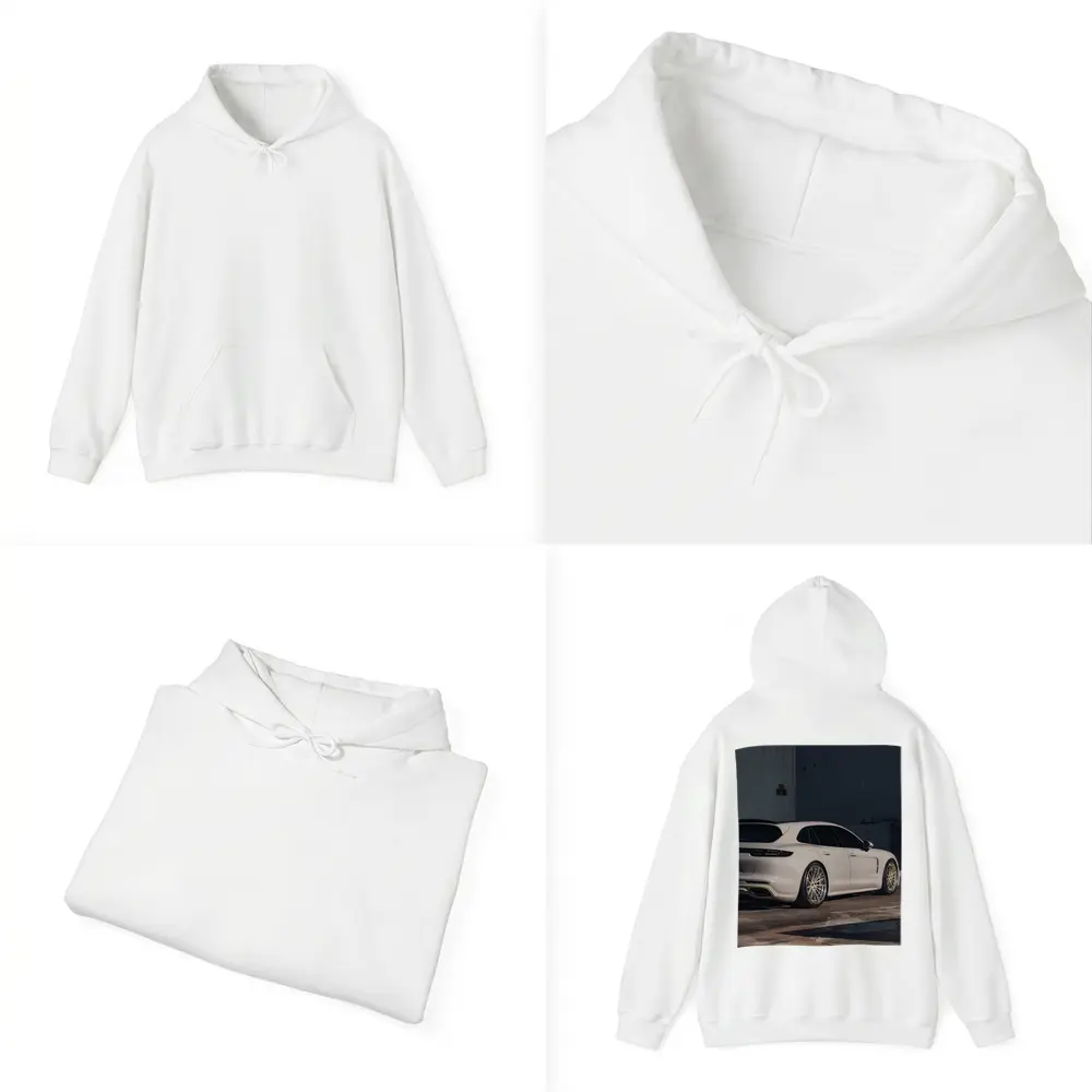 Porsche Panamera Sport Turismo White Urban – Hoodies