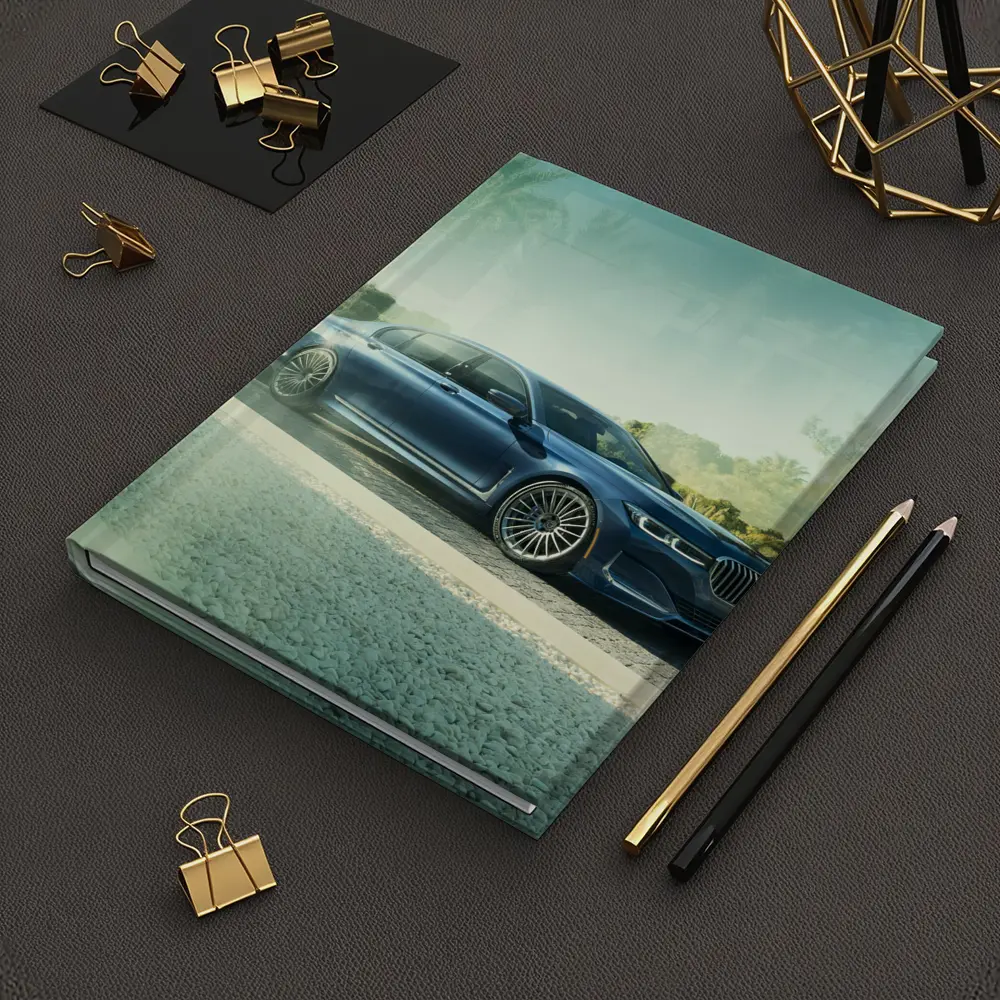 BMW Alpina B7 Blue Luxury Sedan Outdoors – Notebooks
