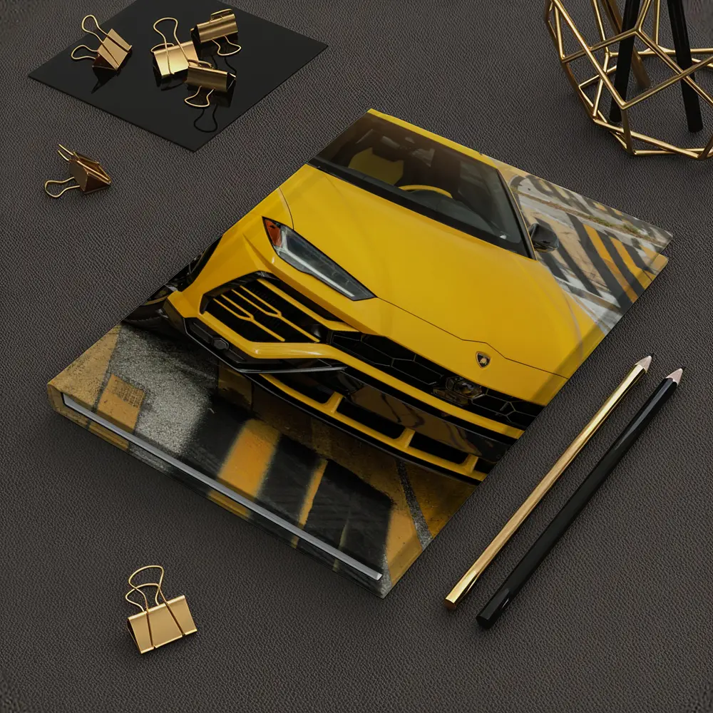 Lamborghini Urus Yellow SUV Street Shot – Notebooks