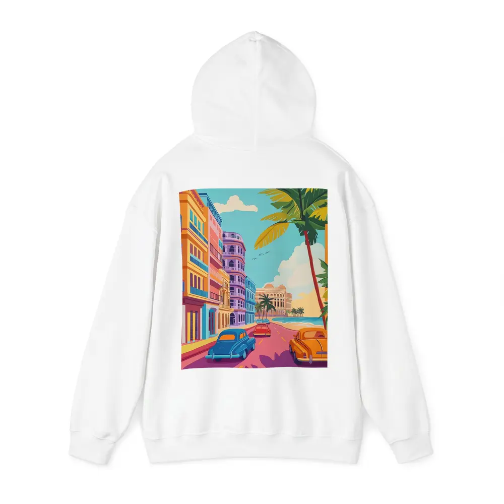Havana Cuba Street Classic Cars Colorful – Hoodies