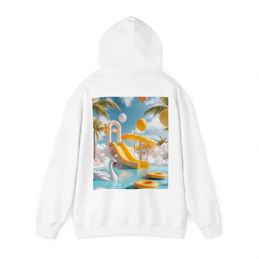 Tropical Water Park Pool Summer Fun – Hoodies
