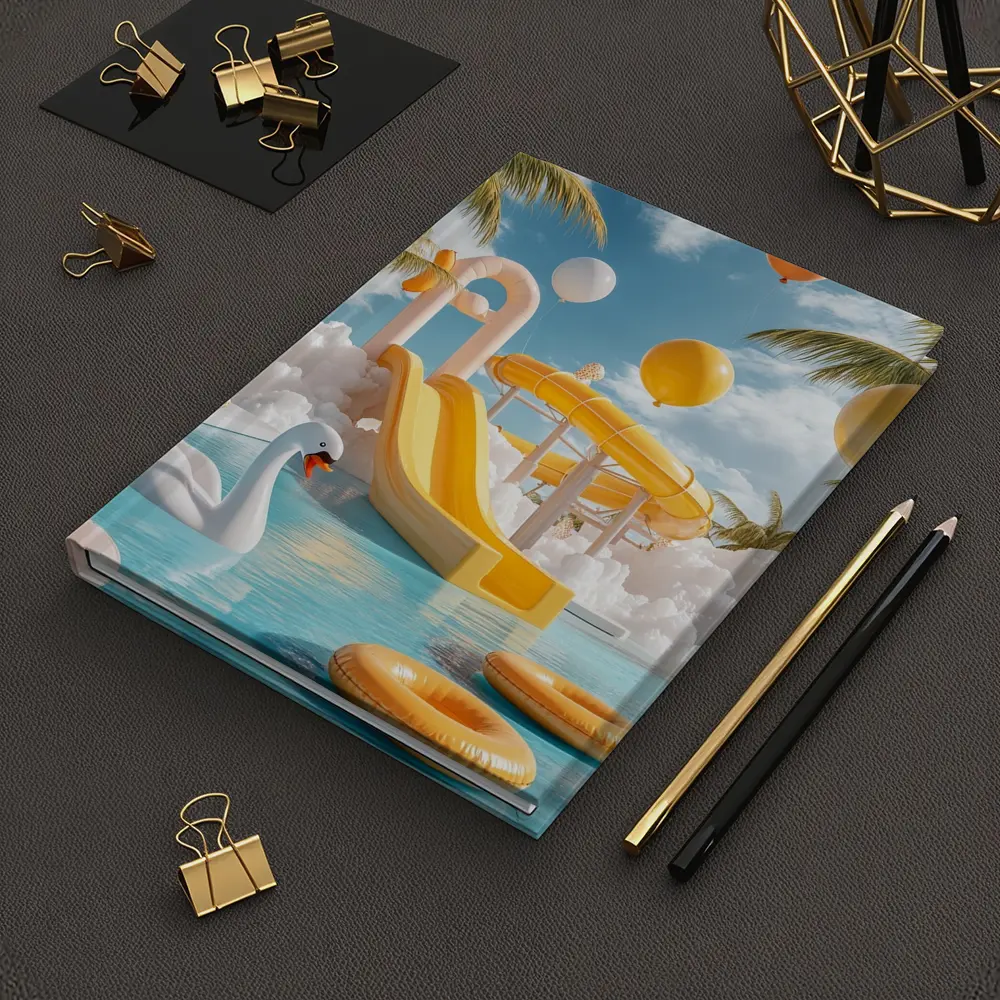 Tropical Water Park Pool Summer Fun – Notebooks