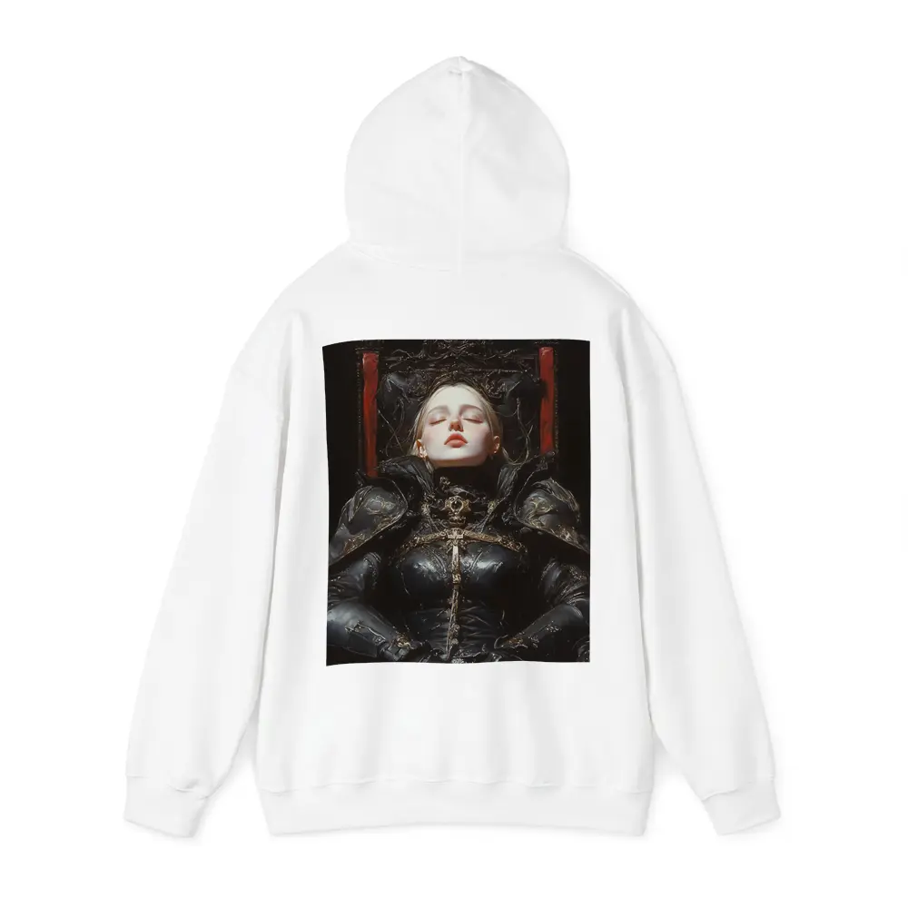 Dark Queen Armor Throne Fantasy Art – Hoodies