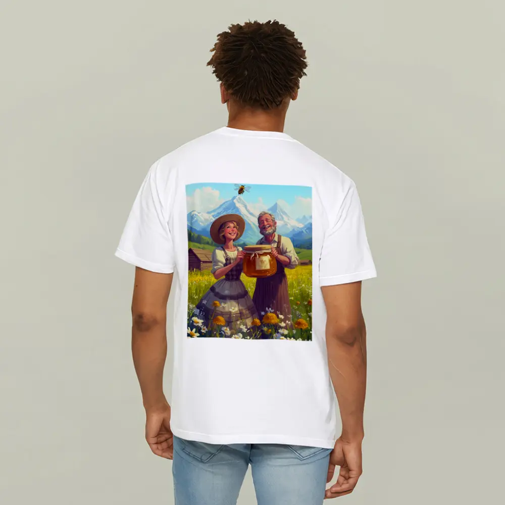 Happy Farmers Honey Jar Alpine Meadow – T-Shirts