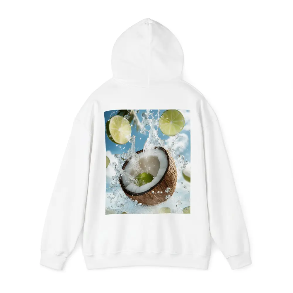 Coconut and Lime Water Splash Sky – Hoodies