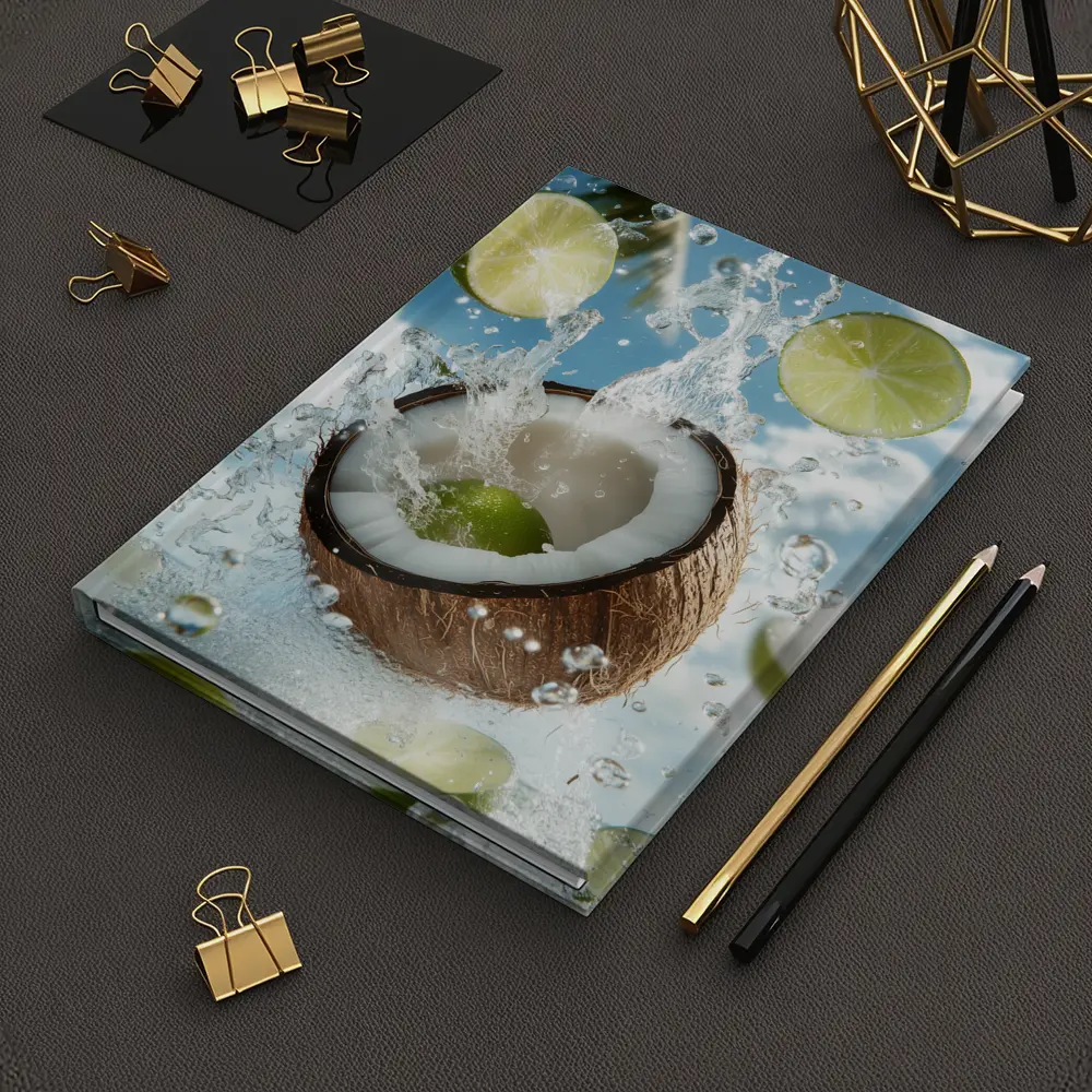 Coconut and Lime Water Splash Sky – Notebooks