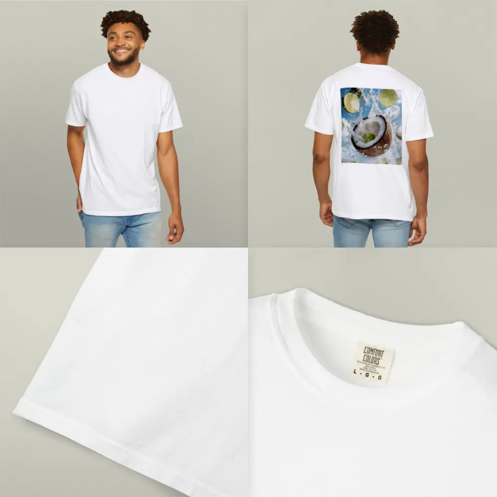 Coconut and Lime Water Splash Sky – T-Shirts