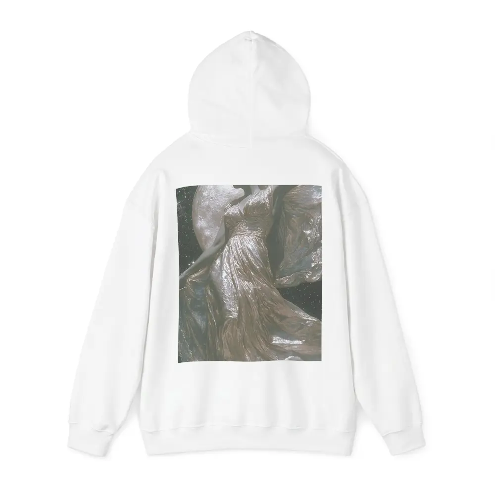 Silver Moon Goddess Dancing Starry Night Sky – Hoodies