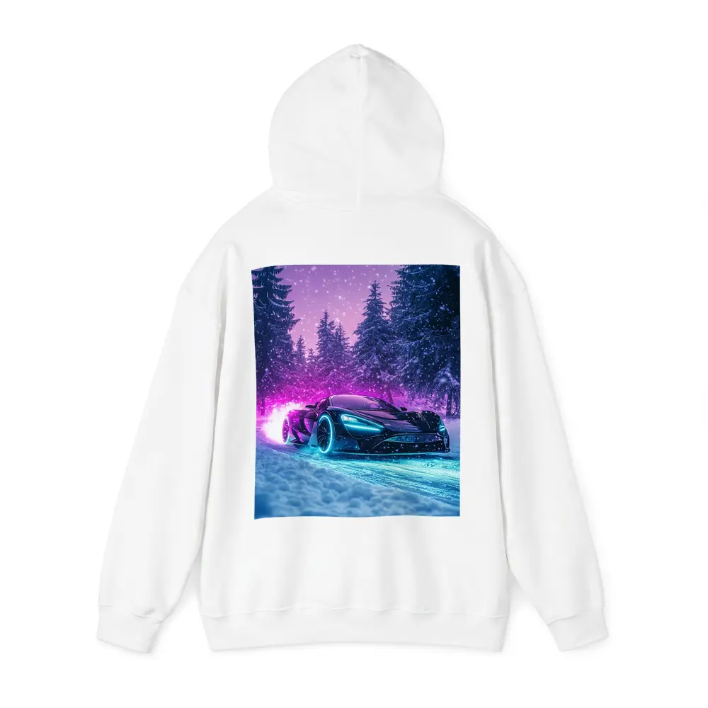 McLaren Senna Neon Glow Snowy Forest – Hoodies