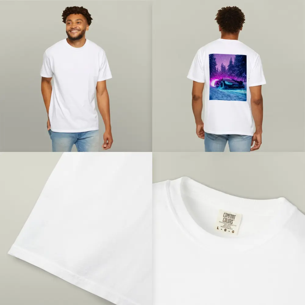 McLaren Senna Neon Glow Snowy Forest – T-Shirts