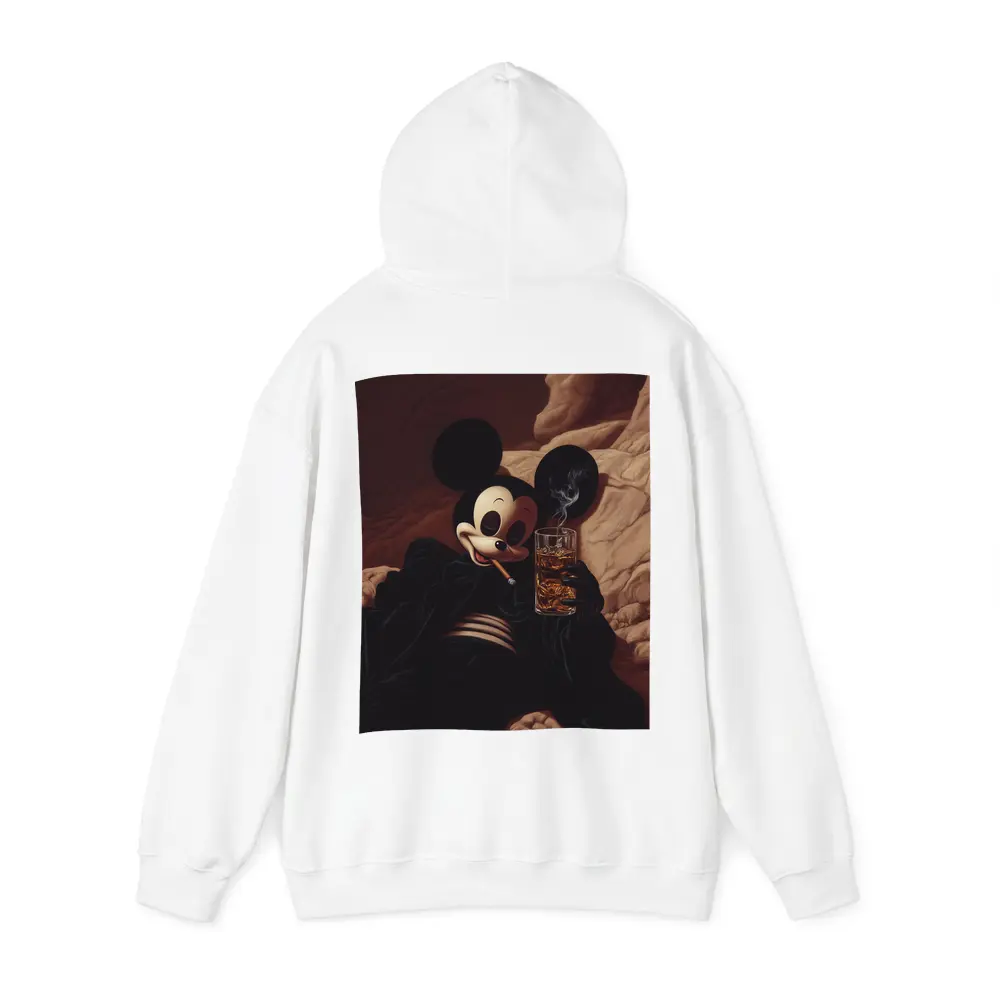 Mickey Mouse Smoking Cigar Whiskey Dark – Hoodies
