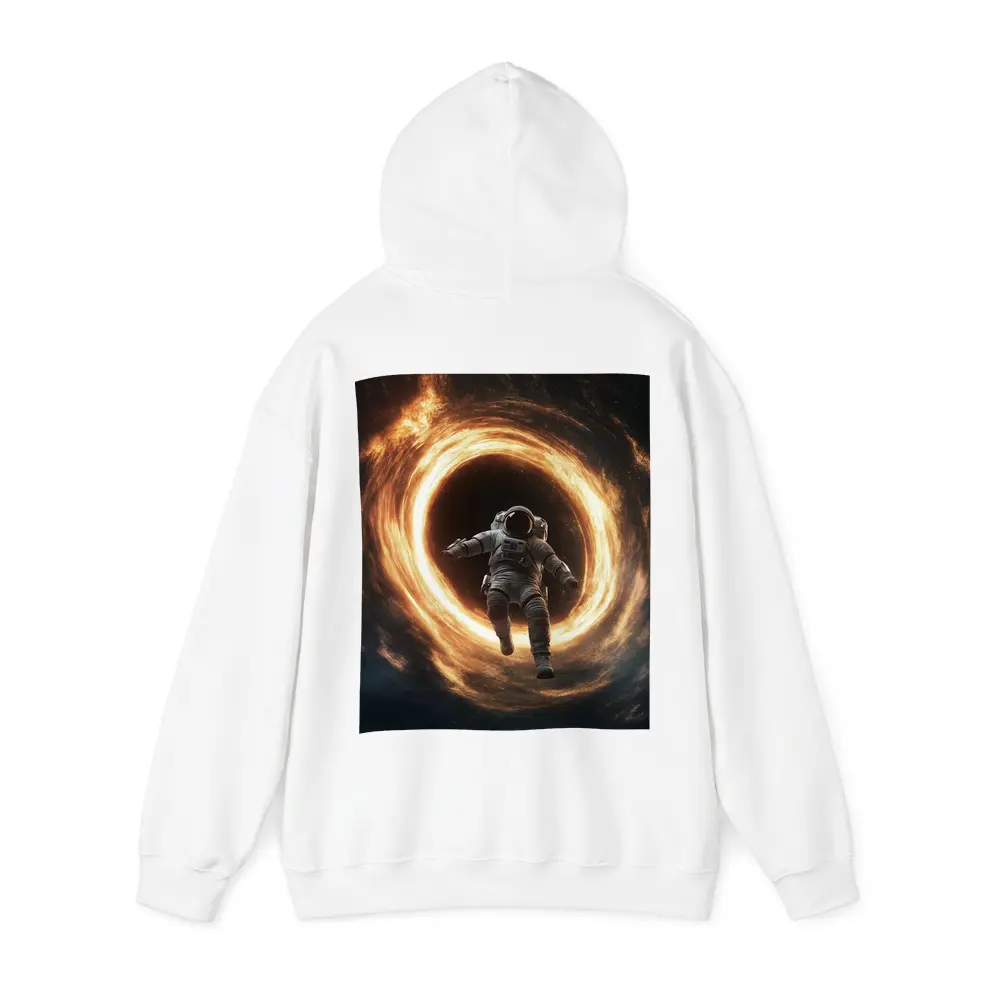 Astronaut Falling Into Glowing Black Hole – Hoodies