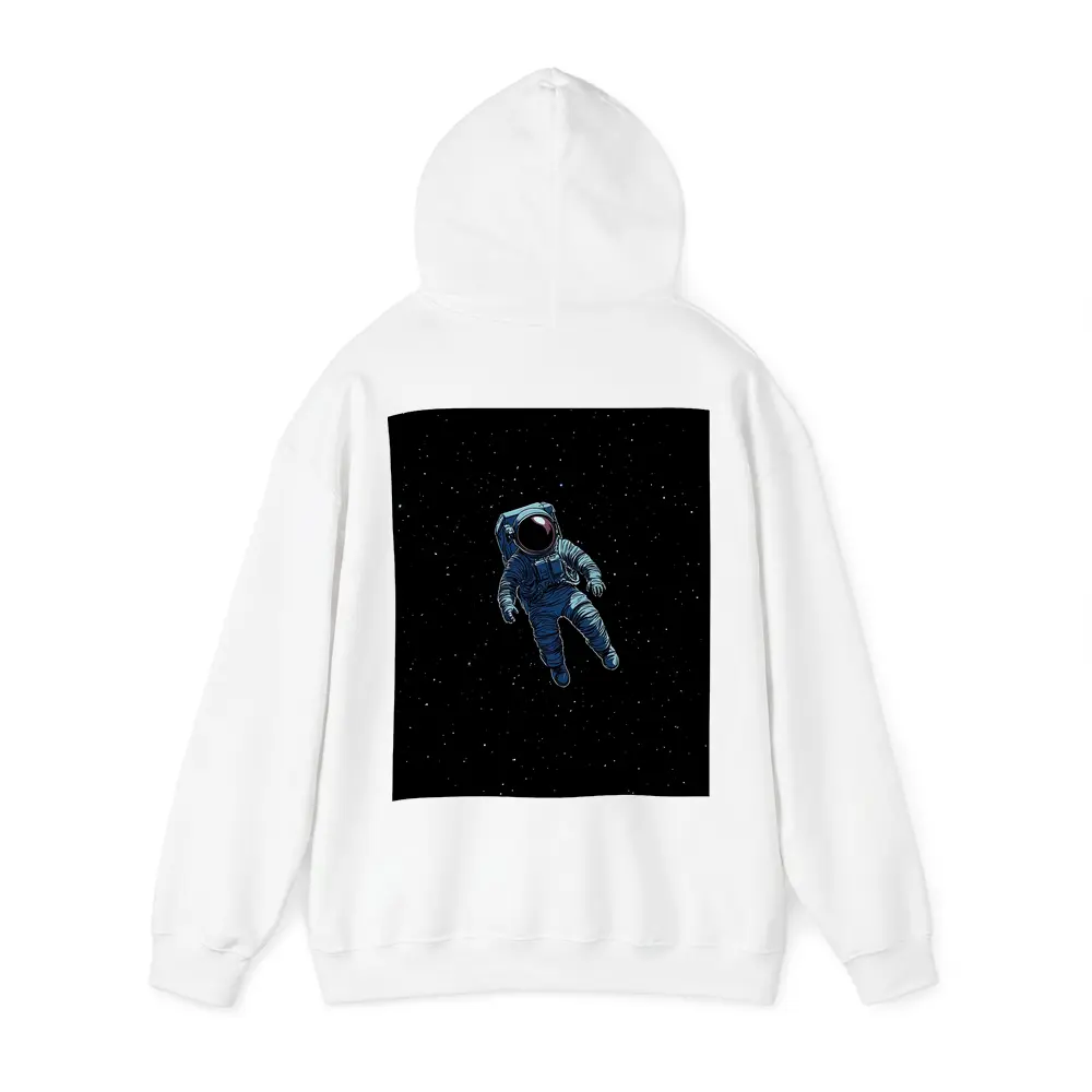 Astronaut Floating Alone In Deep Space – Hoodies