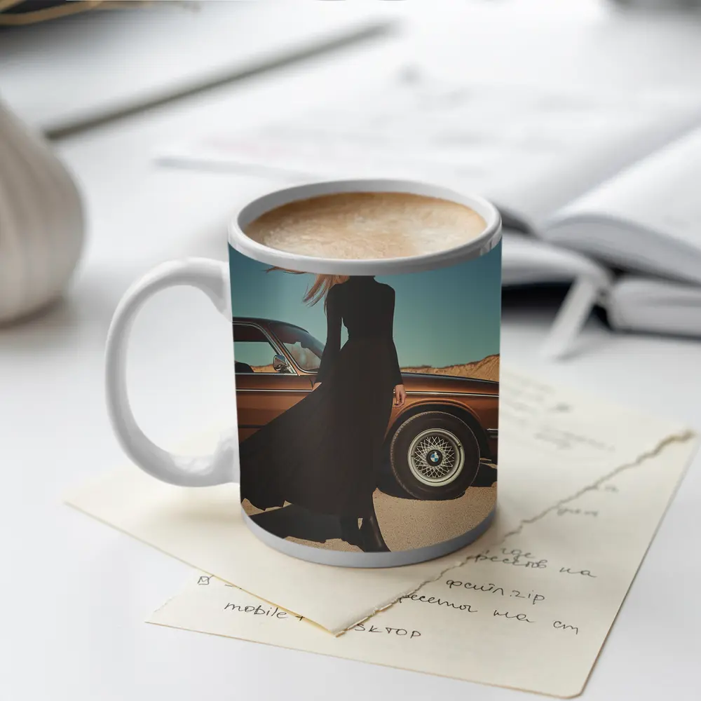 BMW 3 Series Desert Fashion Editorial – Mugs