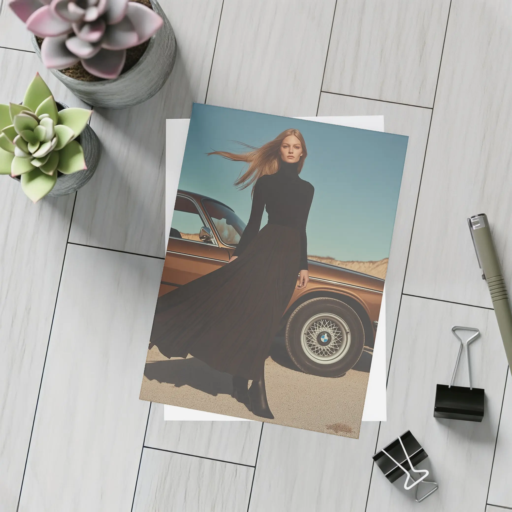 BMW 3 Series Desert Fashion Editorial – Postcards