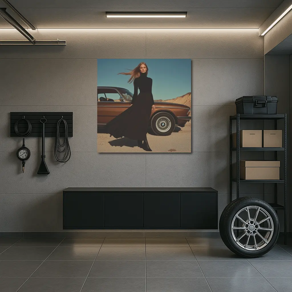 BMW 3 Series Desert Fashion Editorial – Wall Art