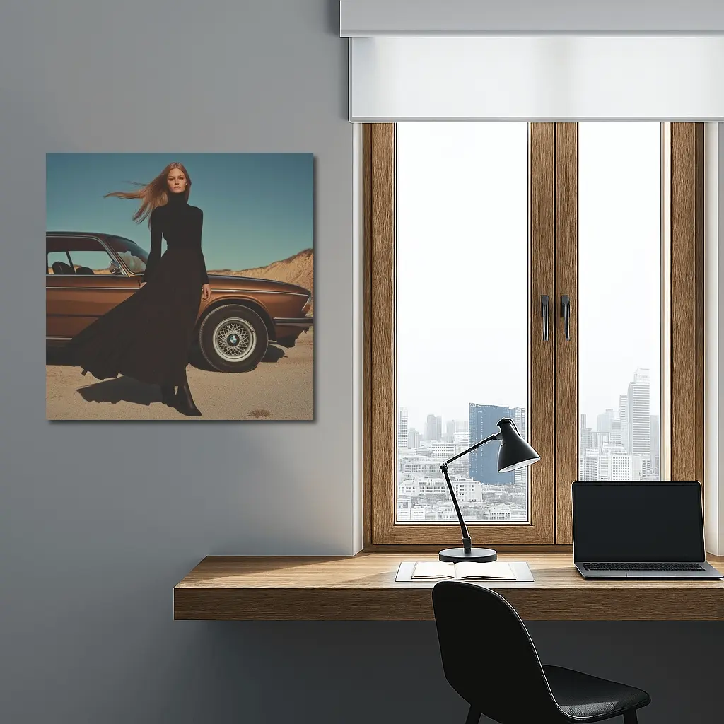 BMW 3 Series Desert Fashion Editorial – Wall Art