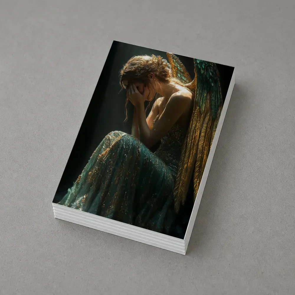 Weeping Angel Dark Dramatic Fantasy Art – Postcards