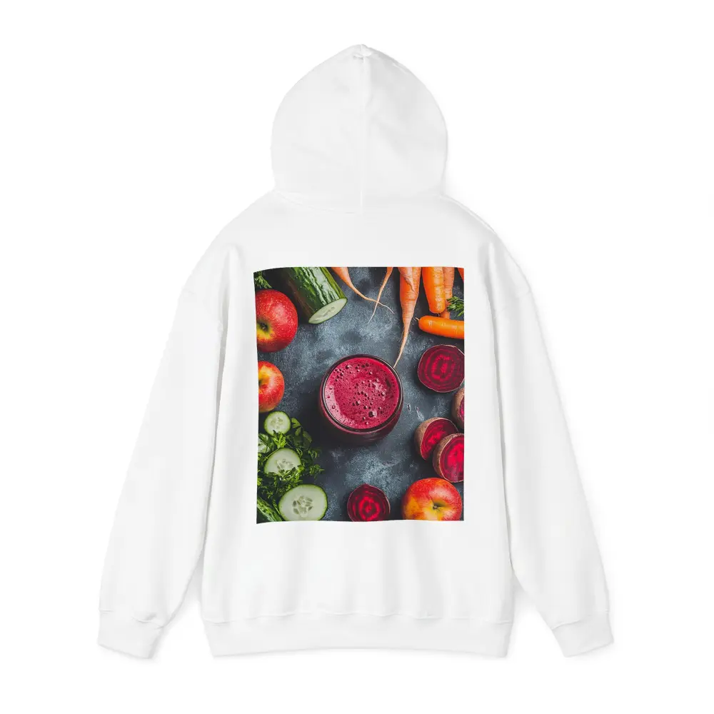 Beet Juice Glass Fresh Vegetables Dark Background – Hoodies