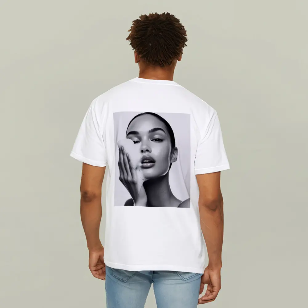Woman Washing Face With Foam Beauty – T-Shirts