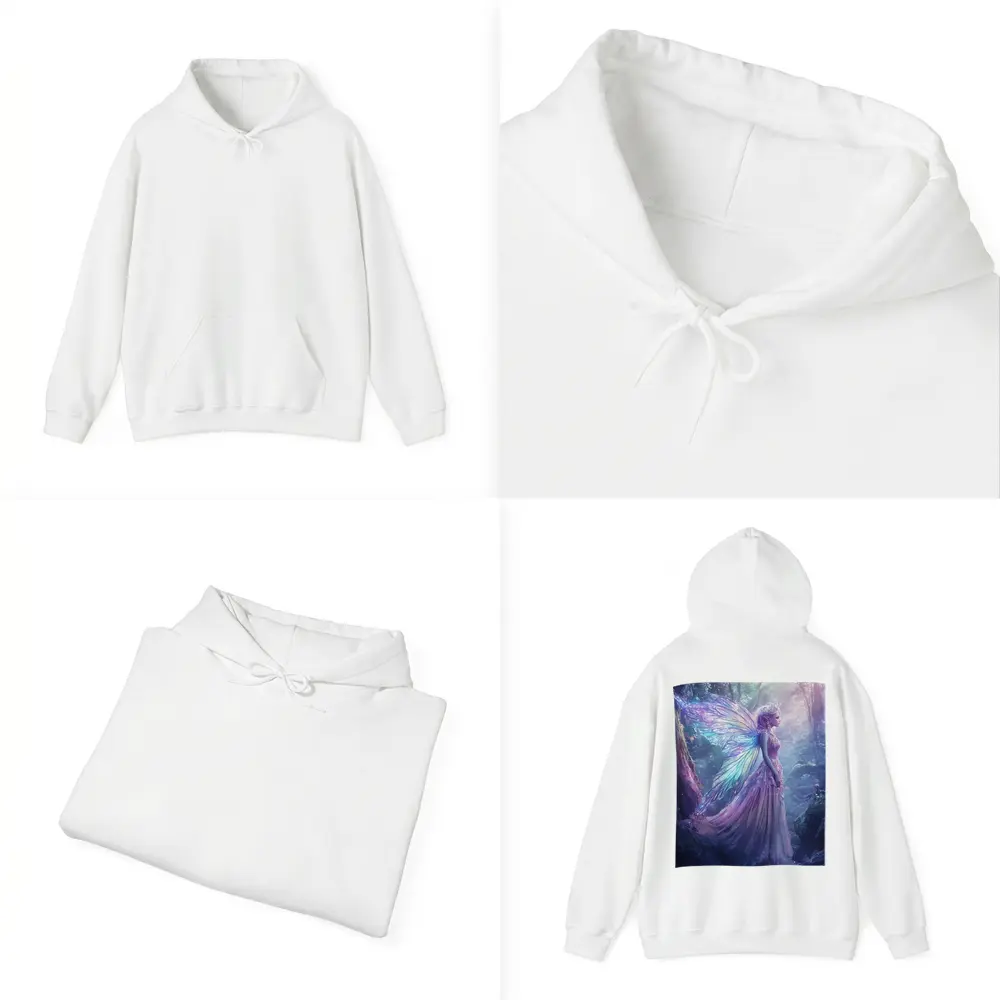 Fantasy Fairy Purple Wings Enchanted Forest – Hoodies