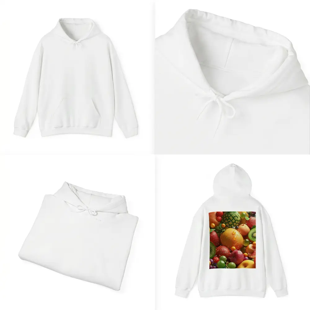 Colorful Tropical Fruits Fresh Summer Arrangement – Hoodies
