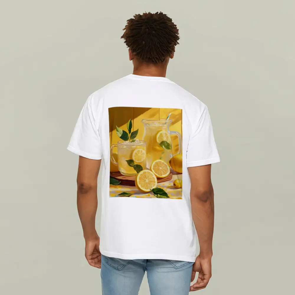 Lemonade Pitcher Glass Summer Yellow Kitchen – T-Shirts