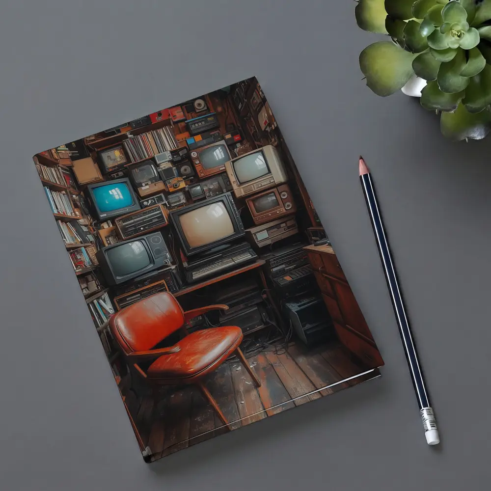 Retro Televisions Collection Cozy Vintage Room – Notebooks