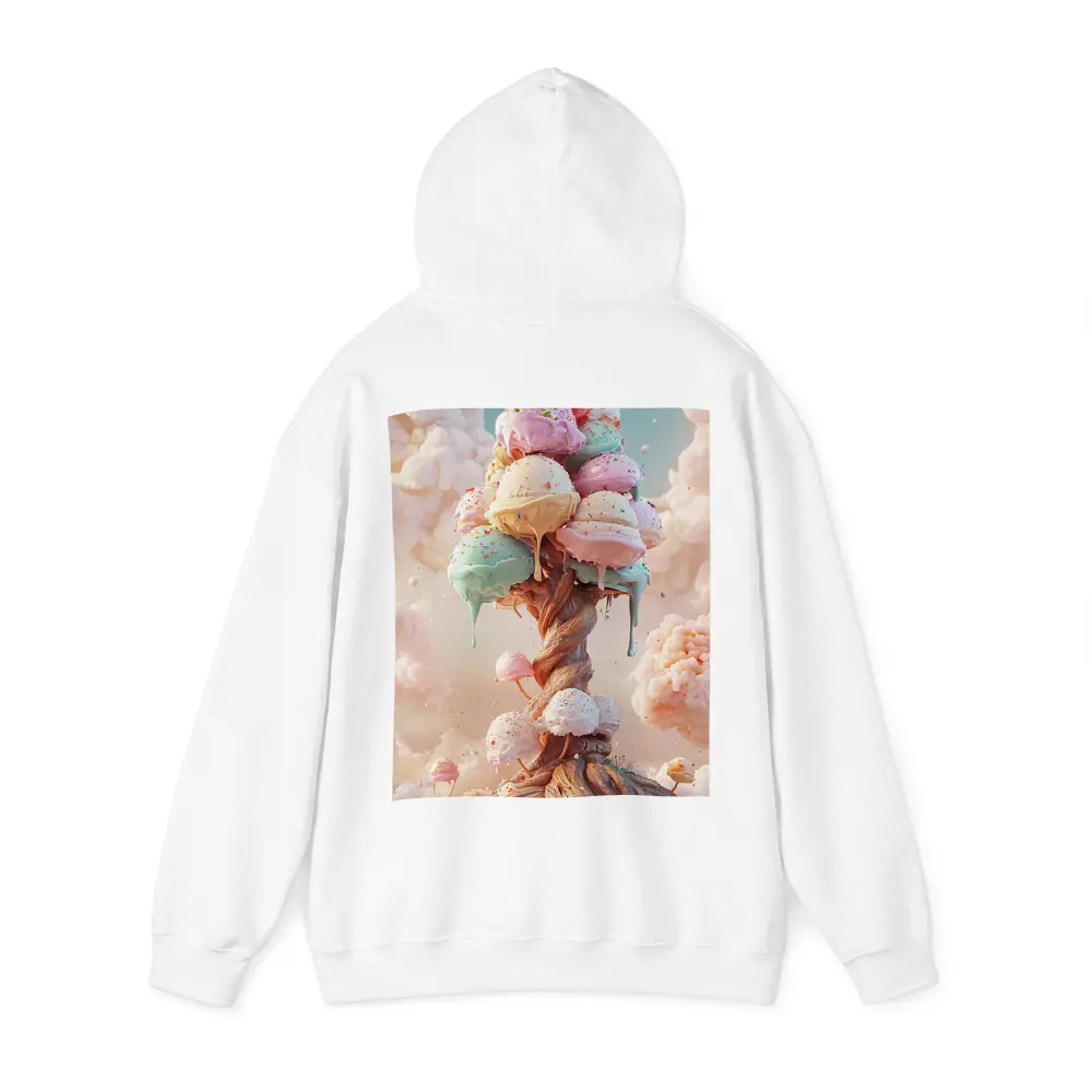 Ice Cream Tree Fantasy Pastel Sky – Hoodies