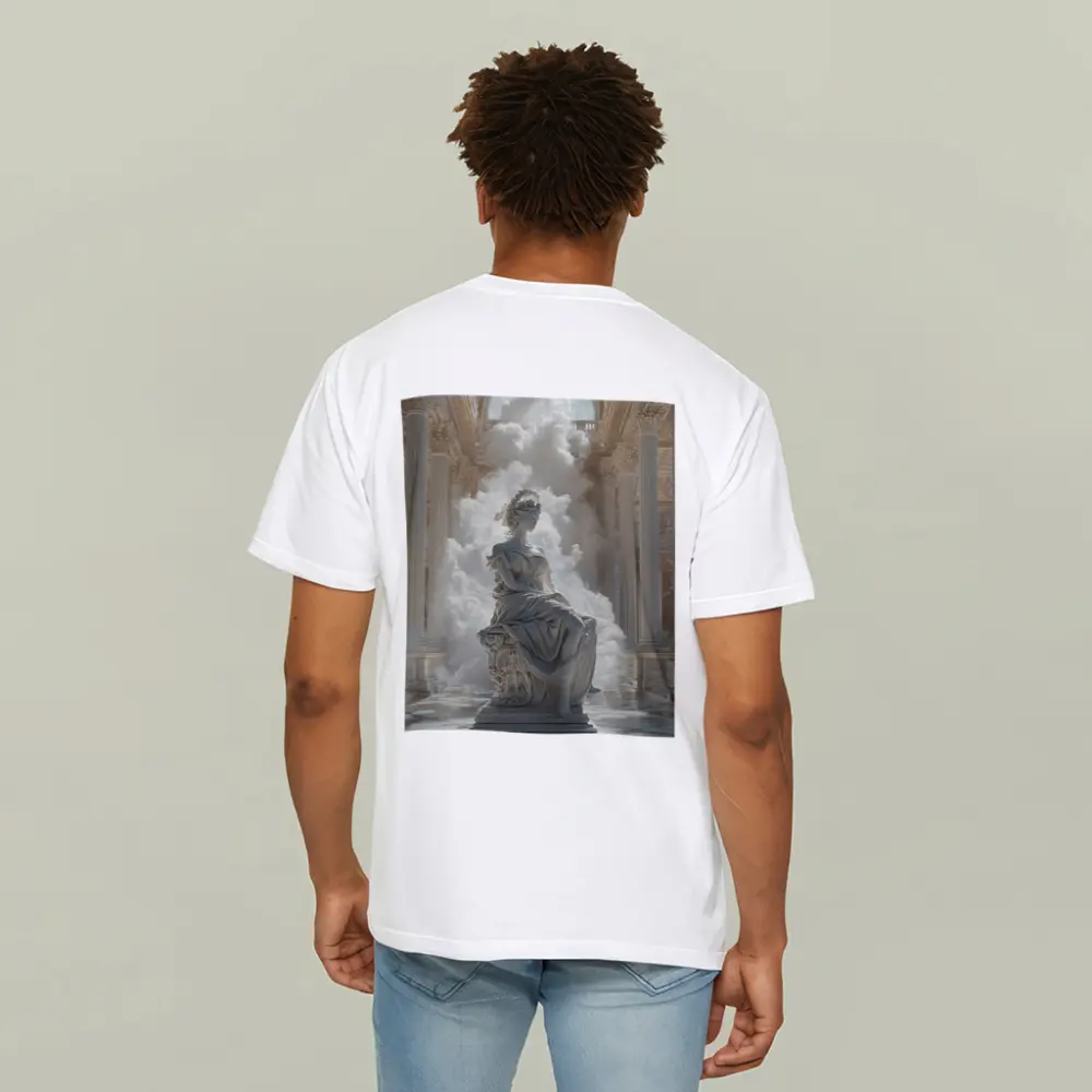 Classical Marble Goddess Statue Baroque Hall – T-Shirts