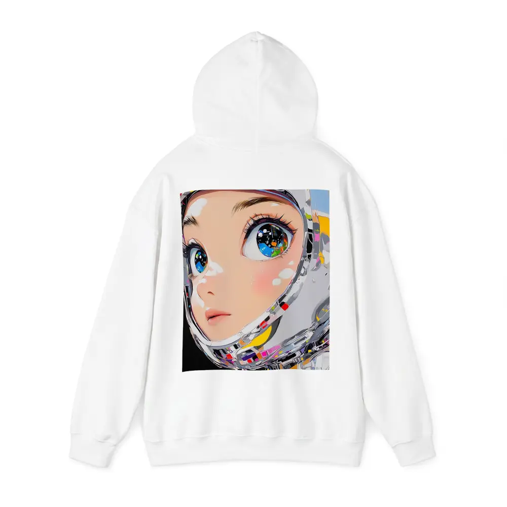 Anime Girl Space Helmet Pop Art – Hoodies